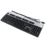 TASTATURA HP Hewlett-Packard Black/Silver Keyboard with USB Interface, noua, originala, cod: KU-0316 / SK-2885